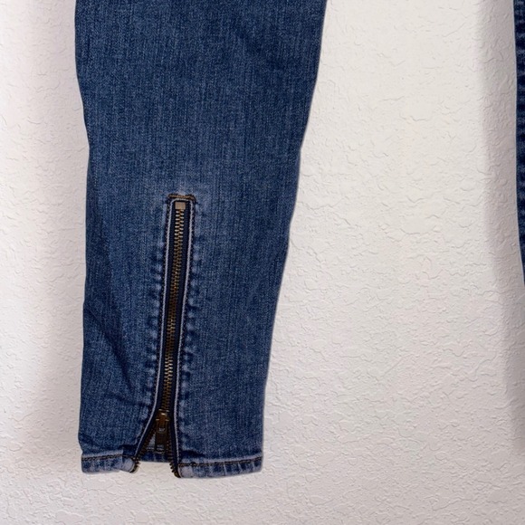 J Brand antigua denim Jeans Skinny Ankle Zip Medium Wash Denim Size 29 - Picture 3 of 11